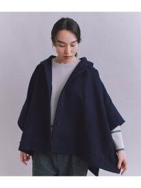 【SALE／25%OFF】High Count Melton フードポンチョコート SIPULI シプリ ジャケット・アウター その他のジャケット・アウター ネイビー【RBA_E】【送料無料】[Rakuten Fashion]