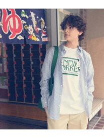 【SALE／20%OFF】OLD LOGO Tシャツ NEWYORKER MEN ニューヨーカー トップス カットソー・Tシャツ ホワイト【RBA_E】【送料無料】[Rakuten Fashion]