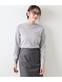 【SALE／25%OFF】【手洗い可能】キャッシュウール ボトルネックプルオーバー NEWYORKER WOMEN ニューヨーカー トップス ニット パープル ピンク【RBA_E】【送料無料】[Rakuten Fashion]