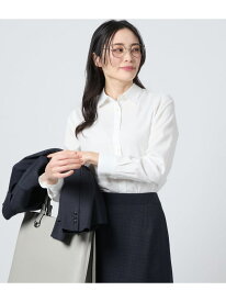 【SALE／50%OFF】コットンポリブロード レギュラーカラーシャツ NEWYORKER WOMEN ニューヨーカー トップス シャツ・ブラウス ホワイト【RBA_E】【送料無料】[Rakuten Fashion]