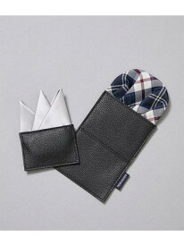 2WAYカード型ポケットチーフ NEWYORKER MEN ニューヨーカー ファッション雑貨 その他のファッション雑貨 ネイビー【送料無料】[Rakuten Fashion]