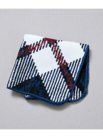 ニューヨーカータータンプリント パイル ハンカチ NEWYORKER MEN ニューヨーカー ファッション雑貨 ハンカチ・ハンドタオル ネイビー[Rakuten Fashion]
