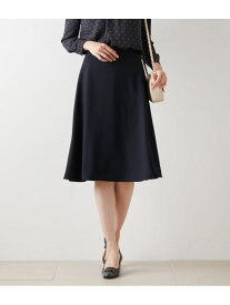 【SALE／50%OFF】ラスターサテン フレアスカート NEWYORKER WOMEN ニューヨーカー スカート その他のスカート ネイビー【RBA_E】【送料無料】[Rakuten Fashion]