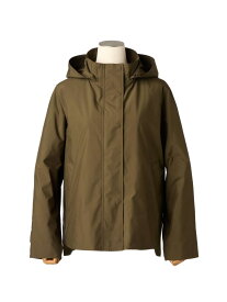 【L】ポリエステルメモリータフタ フーテッドジャケット NEWYORKER WOMEN L-SIZE ニューヨーカー エルサイズ ジャケット・アウター その他のジャケット・アウター ネイビー グリーン【送料無料】[Rakuten Fashion]