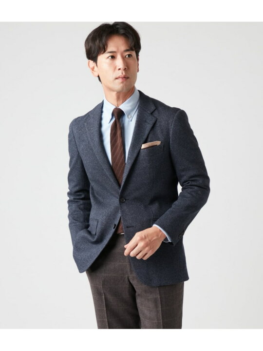 楽天市場】【SALE／30%OFF】ミックス千鳥 ジャージー ジャケット 