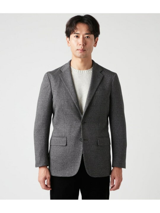 楽天市場】【SALE／30%OFF】ミックス千鳥 ジャージー ジャケット 