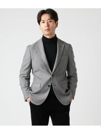 【SALE／23%OFF】ラムウール ヘリンボーン ジャケット NEWYORKER MEN ニューヨーカー ジャケット・アウター テーラードジャケット・ブレザー ブルー【RBA_E】【送料無料】[Rakuten Fashion]