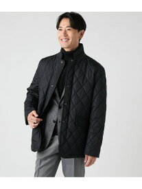 【SALE／10%OFF】【撥水】ポリエステルタフタ コンバーチブルキルティングアウター NEWYORKER MEN ニューヨーカー ジャケット・アウター その他のジャケット・アウター ブラック【RBA_E】【送料無料】[Rakuten Fashion]