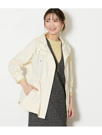 【SALE／40%OFF】【L】【撥水・ウォッシャブル】ライトタフタ フーデットアウター NEWYORKER WOMEN L-SIZE ニューヨーカー エルサイズ ジャケット・アウター その他のジャケット・アウター ホワイト ネイビー【RBA_E】【送料無料】[Rakuten Fashion]