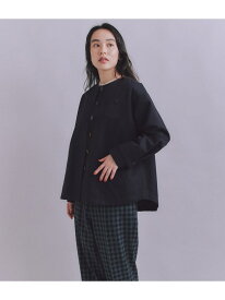 【SALE／25%OFF】Coated Cotton Poly Twill ヘンリーハーフコート SIPULI シプリ ジャケット・アウター その他のジャケット・アウター ブラック【RBA_E】【送料無料】[Rakuten Fashion]