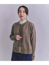 【SALE／34%OFF】【ウォッシャブル】Organic Cotton Blend Plating ニットブルゾン SIPULI シプリ トップス カーディガン【RBA_E】【送料無料】[Rakuten Fashion]