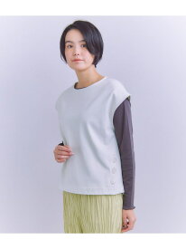 【SALE／56%OFF】French Terry アシンメトリーベスト SIPULI シプリ トップス カットソー・Tシャツ ホワイト【RBA_E】【送料無料】[Rakuten Fashion]