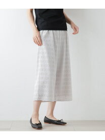 【SALE／59%OFF】【L】ダイヤラッセルレース キュロットパンツ NEWYORKER WOMEN L-SIZE ニューヨーカー エルサイズ パンツ その他のパンツ グレー【RBA_E】【送料無料】[Rakuten Fashion]