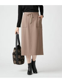 【SALE／25%OFF】レーヨンナイロンポンチ カットソースカート NEWYORKER WOMEN ニューヨーカー スカート その他のスカート ベージュ【RBA_E】【送料無料】[Rakuten Fashion]