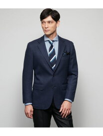 【SALE／50%OFF】MOVING COMFORT 千鳥 ジャカード ジャージー ジャケット NEWYORKER MEN ニューヨーカー ジャケット・アウター テーラードジャケット・ブレザー ブルー【RBA_E】【送料無料】[Rakuten Fashion]