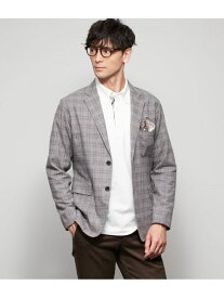 【SALE／60%OFF】【ウォッシャブル】ミルド グレンチェックオーバーペイン カミーチャジャケット NEWYORKER MEN ニューヨーカー ジャケット・アウター テーラードジャケット・ブレザー ネイビー【RBA_E】【送料無料】[Rakuten Fashion]
