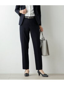 【SALE／70%OFF】ウールシャドーチェック テーパードパンツ NEWYORKER WOMEN ニューヨーカー パンツ スラックス・ドレスパンツ ネイビー【RBA_E】【送料無料】[Rakuten Fashion]