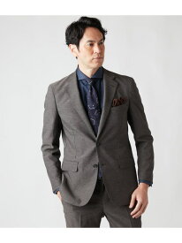 【SALE／50%OFF】【ストレッチ・防シワ】メランジカルゼ ジャケット(セットアップ対応) NEWYORKER MEN ニューヨーカー ジャケット・アウター テーラードジャケット・ブレザー ブラウン ネイビー【RBA_E】【送料無料】[Rakuten Fashion]