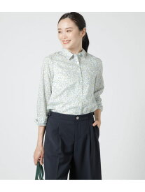 【SALE／44%OFF】【L】フラワープリント 長袖レギュラーカラーシャツ NEWYORKER WOMEN L-SIZE ニューヨーカー エルサイズ トップス シャツ・ブラウス イエロー【RBA_E】【送料無料】[Rakuten Fashion]