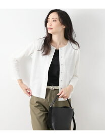 【SALE／60%OFF】コットンポリエステルボーダー 前後2WAYカットソー NEWYORKER WOMEN ニューヨーカー トップス カットソー・Tシャツ ホワイト【RBA_E】【送料無料】[Rakuten Fashion]