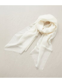 【SALE／30%OFF】【接触冷感】シルク混無地ストール NEWYORKER WOMEN ニューヨーカー ファッション雑貨 マフラー・ストール・ネックウォーマー ブルー ピンク ホワイト【RBA_E】【送料無料】[Rakuten Fashion]