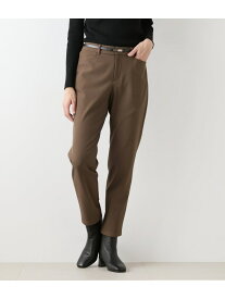 【SALE／23%OFF】【L】【ウォッシャブル】裏起毛 あったかテーパードパンツ NEWYORKER WOMEN L-SIZE ニューヨーカー エルサイズ パンツ その他のパンツ ネイビー グリーン【RBA_E】【送料無料】[Rakuten Fashion]