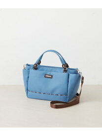 ニューヨーカータータンパイピング 2WAYバッグ(ポーチ付き) NEWYORKER WOMEN ニューヨーカー バッグ ショルダーバッグ ブルー【送料無料】[Rakuten Fashion]