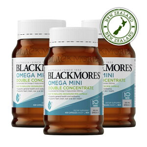 �y���������z�u���b�N���A�Y �I���K �~�j �_�u�� �R���Z���g���[�g 400�J�v�Z�� ��e�� Blackmores Omega Mini Double Concentrate �T�v�������g �T�v�� �I���K3 �t�B�b�V���I�C�� DHA EPA ���� ���L ���݂�