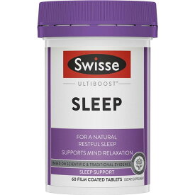 [送料無料] Swisse スイス ウルトラブースト スリープ 60錠 お試し サプリメント リラックス 休息サポート 夜の習慣 ナイトケア 栄養補助食品 オーストラリア 海外通販