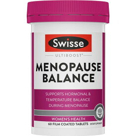 [送料無料] Swisse ウルトラブースト メノポーズ バランス 60錠