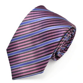 ネクタイ 紫 紫色 パープル バイオレット ストライプ メンズ おしゃれ かっこいい ねくたい 洗濯 necktie ブランド プレゼント 結婚式 ギフト 無地 柄 フォーマル 葬式 就活 営業 学生 人気 at-ux-ne-1316(C) メール便で送料無料