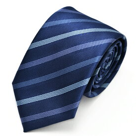 【50%OFF 楽天スーパーSALE】ネクタイ 青 紺 ブルー ネイビー 濃紺 ストライプ おしゃれ メンズ プレゼント 結婚式 ギフト ねくたい 洗濯 可能 tie AT ブランド 無地 柄 葬式 就活 営業 学生 人気 フォーマル at-ux-ne-1298(D) メール便で送料無料