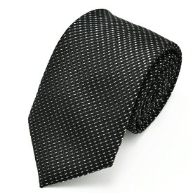 ネクタイ 黒 ブラック グレー ドット おしゃれ メンズ プレゼント 結婚式 ギフト ねくたい 洗濯 可能 tie AT ブランド 無地 柄 葬式 就活 営業 学生 人気 フォーマル at-ux-ne-1298(D) メール便で送料無料
