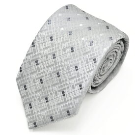 【50%OFF 楽天スーパーSALE】ネクタイ グレー シルバー 銀色 銀 灰色 おしゃれ メンズ プレゼント 結婚式 ギフト ねくたい 洗濯 可能 tie AT ブランド 無地 柄 就活 営業 学生 人気 フォーマル at-ux-ne-1298(D) メール便で送料無料