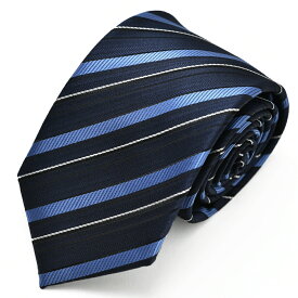 ネクタイ 青 紺 ブルー ネイビー 濃紺 ストライプ おしゃれ メンズ プレゼント 結婚式 ギフト ねくたい 洗濯 可能 tie AT ブランド 無地 柄 葬式 就活 営業 学生 人気 フォーマル at-ux-ne-1298(D) メール便で送料無料