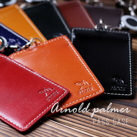 【送料無料】アーノルドパーマー ARNOLD PALMER パスケース 牛革 財布 レザー 革小物 ウォレット 柔らかい革 BOX付き リール付き ● oth-ux-wa-1735宅配便のみ 福袋