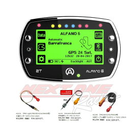 お得なセット　ALFANO6-2T水温＆排気温度センサーセット　アルファノ6-GPS内蔵カート用データーロガー