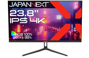 �yEC�T�C�g����z JAPANNEXT 23.8�C���` IPS�p�l������ 4K(3840x2160)�𑜓x �t�����j�^�[ JN-IPS238U HDMI DisplayPort sRGB:100% DCI-P3:99% HDR �y2�N�ۏ؁z