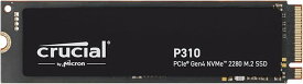 crucial 内蔵型 M.2 SSD P310 CT2000P310SSD8-JP 2TB