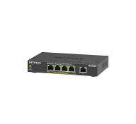【正規品】ネットギア NETGEAR スイッチングハブ 5ポート 1G PoE+ (63W) 金属筐体 静音ファンレス メーカ…