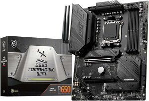 MSI �}�U�[�{�[�h MAG B650 TOMAHAWK WIFI AMD Ryzen 7000/9000 �V���[�Y�Ή�B650�`�b�v�Z�b�g���� ATX MB5907