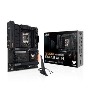 ASUS TUF GAMING B760-PLUS WIFI D4 intel ��14�E13�E12���� CPU�Ή� LGA1700 B760 ���� DDR4 ATX �}�U�[�{�[�h/�������K�㗝�X�i