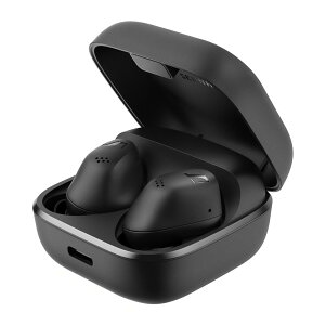 �[���n�C�U�[ Sennheiser ���C�����X�C���z�� ACCENTUM True Wireless �u���b�N �����\�h���C�o�[ 28���ԍĐ� �n�C�u���b�h�m�C�Y�L�����Z�����O �O����荞�݋@�\ bluetooth 5.3 IP54 �|�P�b�g�T�C�Y ���C