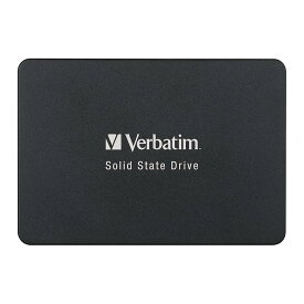 Verbatim バーベイタム 内蔵SSD 2.5 インチ SATA III 7mm Vi550シリーズ 256GB 最大読込 520MB/s 国内代理店IO Dataサポート 49351-J