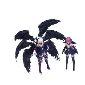 豊羽模型 六翼の黒天使 全高約150mm 1/12 スケール 色分け済みプラモデル 組み立てキット 初回版