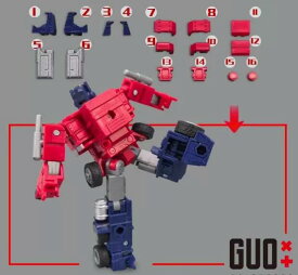 トランスフォーマーOP G1 BW UPGRADE KIT ロボット用 アップグレードキット (本体無し) 在庫品