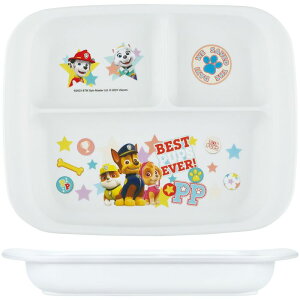 スケーター ベビー用PP製ランチプレート 470ml パウ・パトロール XP7AG モーニングプレート 仕切り皿 食洗機対応 電子レンジ 離乳食 割れにくい ベビー キッズ かわいい キャラクターグッズ 男