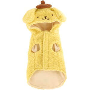 スケーター ボアタンクM(フード付) 犬用 ポムポムプリン サンリオ ドッグウェア ペットウェア イヌ かわいい ペット 仮装 SNS映え わんちゃん キャラクターグッズ PTFB2 dog wear