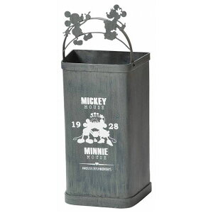 セトクラフト 傘立て(ミッキー&ミニー)グレー アンブレラスタンド 傘スタンド ミッキーマウス ミニーマウス かわいい ディズニー キャラクターグッズ SD-6052-GY