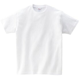 【おまとめ6枚セット】 Print Star ティーシャツ CVT5.6オンス CVT ヘビーウェイトTシャツ/ホワイト/120cm ジュニア 子供 男子 女子 シンプル 部屋着 まとめ買い